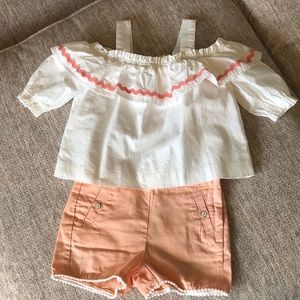 Janie and Jack top and shorts.